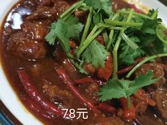 香辣霸王排骨-何氏排骨(左家塘店)