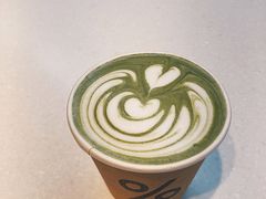 抹茶拿铁-% Arabica阿拉比卡咖啡烘焙工坊