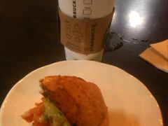 布蕾玛琪朵&nbsp;&法式鸡肉三明治-星巴克(红房子店)