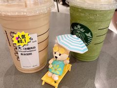 抹茶豆奶星冰乐-星巴克(南京南站北夹层店)