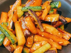 土豆茄子煲-花园茶楼(兴城西路店)