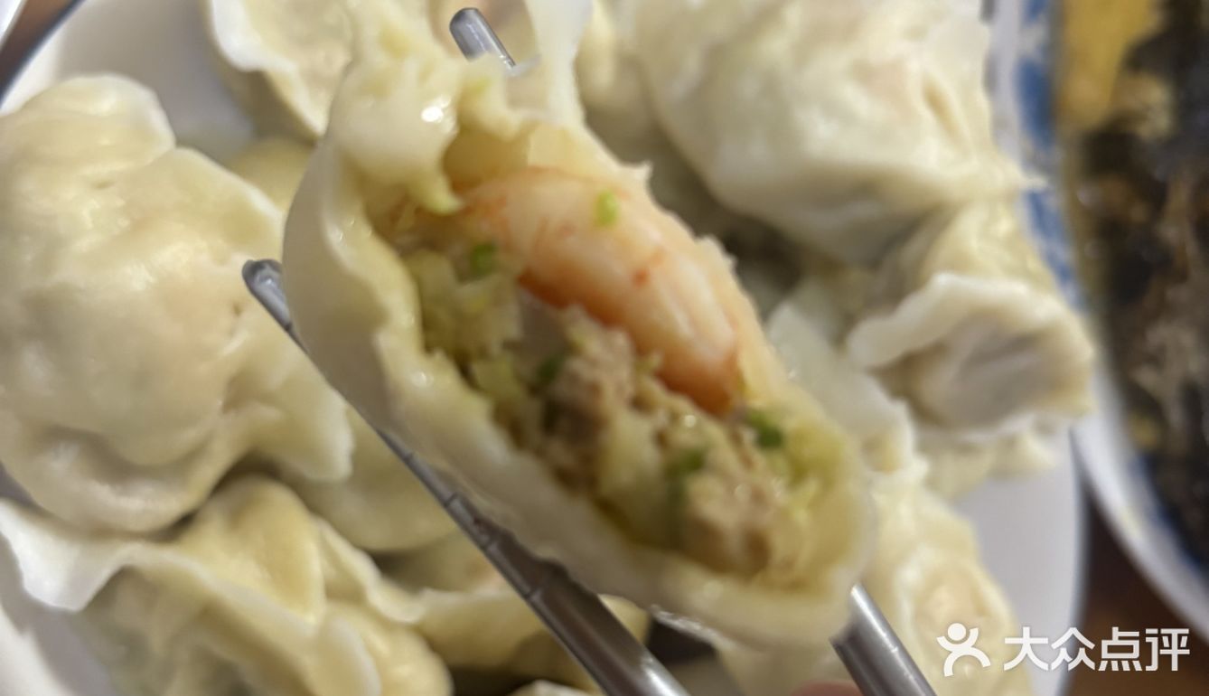 除夕的大馅饺子