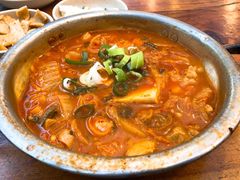 猪颈肉泡菜汤-金北顺大锅家(신사본점)