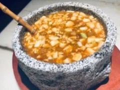石锅鸡汤豆腐-绿茶餐厅(石家庄万象城店)