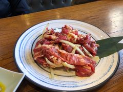 传统肥瘦-金石青云炭火烤肉店(中房上东花墅店)