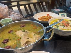 九华山黄油土鸡汤-小方外婆菜(蒙山路店)