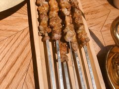 烤羊肉串-阿罗新疆菜(人民广场店)