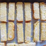 面包面包大变身，甜蜜香脆黄油砂糖面包干🍞
