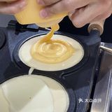 芝士多到爆️趁热拉丝太过瘾 奶黄金币面包