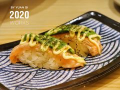 炙三文鱼寿司-Top House日式料理(茸北店)