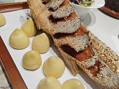 虾油海鲈鱼-山东宾馆·齐鲁苑餐厅