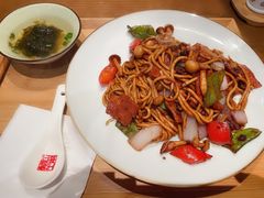 沙茶培根肉酱面-奎元馆(市民中心店)