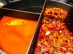 小嫩牛专利T型锅（一锅三吃）-热火朝天鲜切牛肉火锅(南强街巷店)