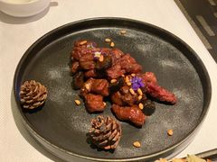 黑蒜松仁牛肉-106餐厅(山水文园店)