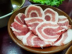 铁板五花肉-喝丢一只鞋·东北烤肉·烧烤·铜火锅(江宁店)