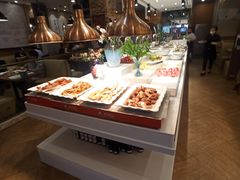 自助取餐区-快乐爱斯米牛排自助(太原街万达店)