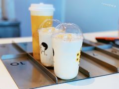 流心奶黄波波冰-喜茶(北京五棵松华熙店)