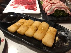 红糖糍粑-京韵胡同·酱香羊蝎子火锅涮肉(长寿路店)