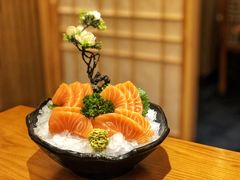 三文鱼刺身-有喜屋·鲜鸡板前烧鸟(徐家汇店)