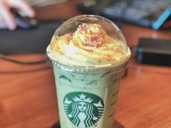 新年炫彩抹茶拿铁-星巴克(杭州下沙福雷德店)