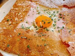 巴黎火腿鸡蛋芝士蘑菇可丽饼-RAC BAR(安福路店)