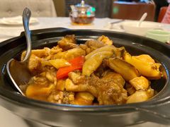 鲜鲍鱼焖荔枝鸡-海湾壹品·粤菜·早茶·烤鸭(拱北店)