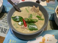 中部绿咖喱鸡肉-帕蓝·暹罗料理(曲阳店)