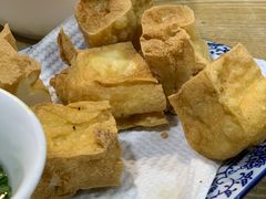 炸普宁豆腐-黄记潮汕甜汤(贝底田坊店)