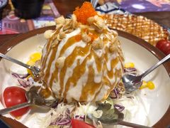 炸温泉蛋土豆泥沙律-仙隐小鹿中華の日料(正弘城店)