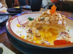 炸温泉蛋土豆泥沙律-仙隐小鹿中華の日料(正弘城店)