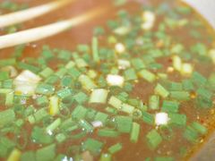 米饺调料和汤-张记米饺