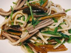茭白炒鳝丝-玫瑰厅上海菜(兴国路店)