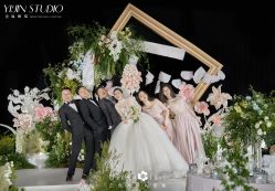 -三色锦婚礼定制