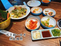 -明洞阿姨·韩式酱蟹烤肉·创意料理(三元桥店)