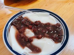 红豆白雪冰豆花-人和水上飘(第一家店)