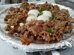 铁板牛肉-釜山美食韩国炸酱面(长大店)
