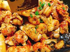 铁板销魂椒椒小龙虾-小川洋风料理(街道口店)
