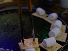 现烤棉花糖苏打饼干-玄希浪漫厨房·韩料烤肉(湖滨银泰in77店)