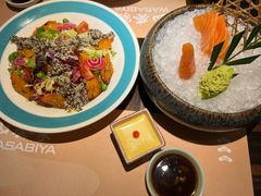烤南瓜蔬菜沙拉-山葵家·创意料理(万象汇店)