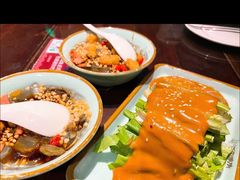 麻酱油麦菜-江边城外烤全鱼(方庄店)