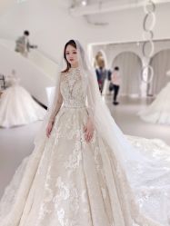 点击看大图 -艾米丽婚纱礼服