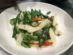 雪菜山药秋葵-小厨娘淮扬菜(清江苏宁广场店)