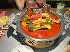 -探鱼·鲜青椒爽麻烤鱼(苏宁广场店)