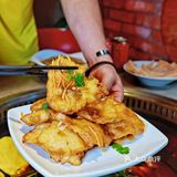 上海｜被东北朋友带来吃的铁锅炖。。。香😭了！