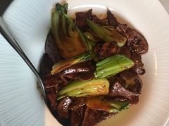 猪肝炒菜梗-菲乐餐厅(三十年经营·湖滨路店)