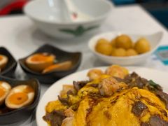 至尊滑蛋三拼饭-有章牛杂(石厦店)