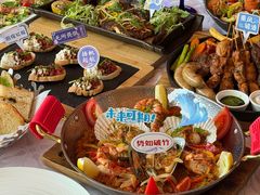 -香格里拉鱼跃地中海西餐厅·牛排披萨