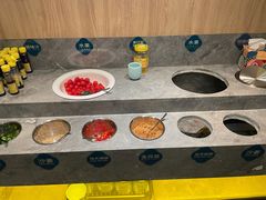 自助调料区-润园四季椰子鸡火锅(南山海岸城店)
