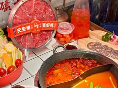 -热火朝天鲜切牛肉火锅(南强街巷店)
