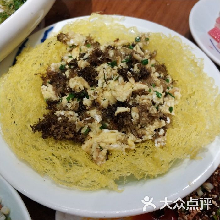 竹燕窝碰炒土鸡蛋